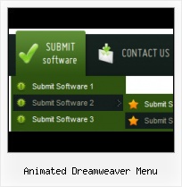 Dreamweaver Animated Toolbar Phpmysql Dynamic Menu