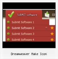 Animated Dreamweaver Menu Horizontal Button In Dreamweaver Mx