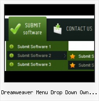 Dreamweaver Button Design Templates Demo Menu Bar Dreamweaver