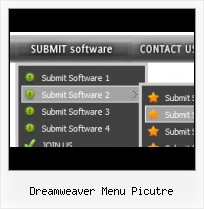 Dreamweaver Menu Drop Down Own Buttons Rollover Objects Dreamweaver