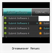 Dreamweaver Navigation Buttons Select Menu With Icons