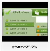 Dreamweaver Html Horizontal Feedback Button Tutorials Dreamweaver Menu Kit
