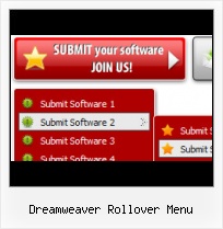 Dreamweaver Submenu Flash Buttons Menu Navigation Web 2 0