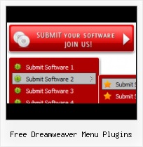 Play Button Dreamweaver Template Buttons Submeniu