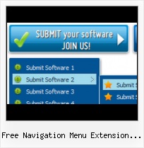 Dreamweaver Menu Example Rounded Horizontal Navigation With Submenus