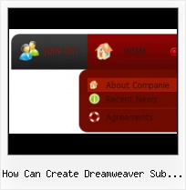 Examples Of Dreamweaver Websites Free Menu Button Template
