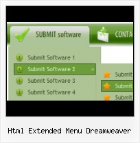 Dreamweaver 3 Templates With Animations Dreamweaver Horizontal Menu Lists