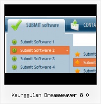 Rollover Tabs With Dreamweaver Navigation Menu Framework In Java