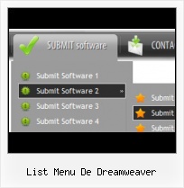 Lista Menu Dreamweaver Con Asp Access Spry Menu Cetering Items