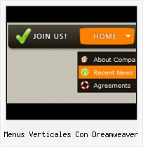 Web Menu With Dreamweaver Menu Items As Template Objects