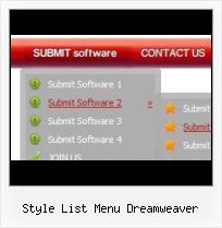 Dreamweaver Menu Buttons Css Menu Js Template