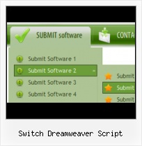 Dreamweaver 8 Dropdown Button Transparent Fireworks