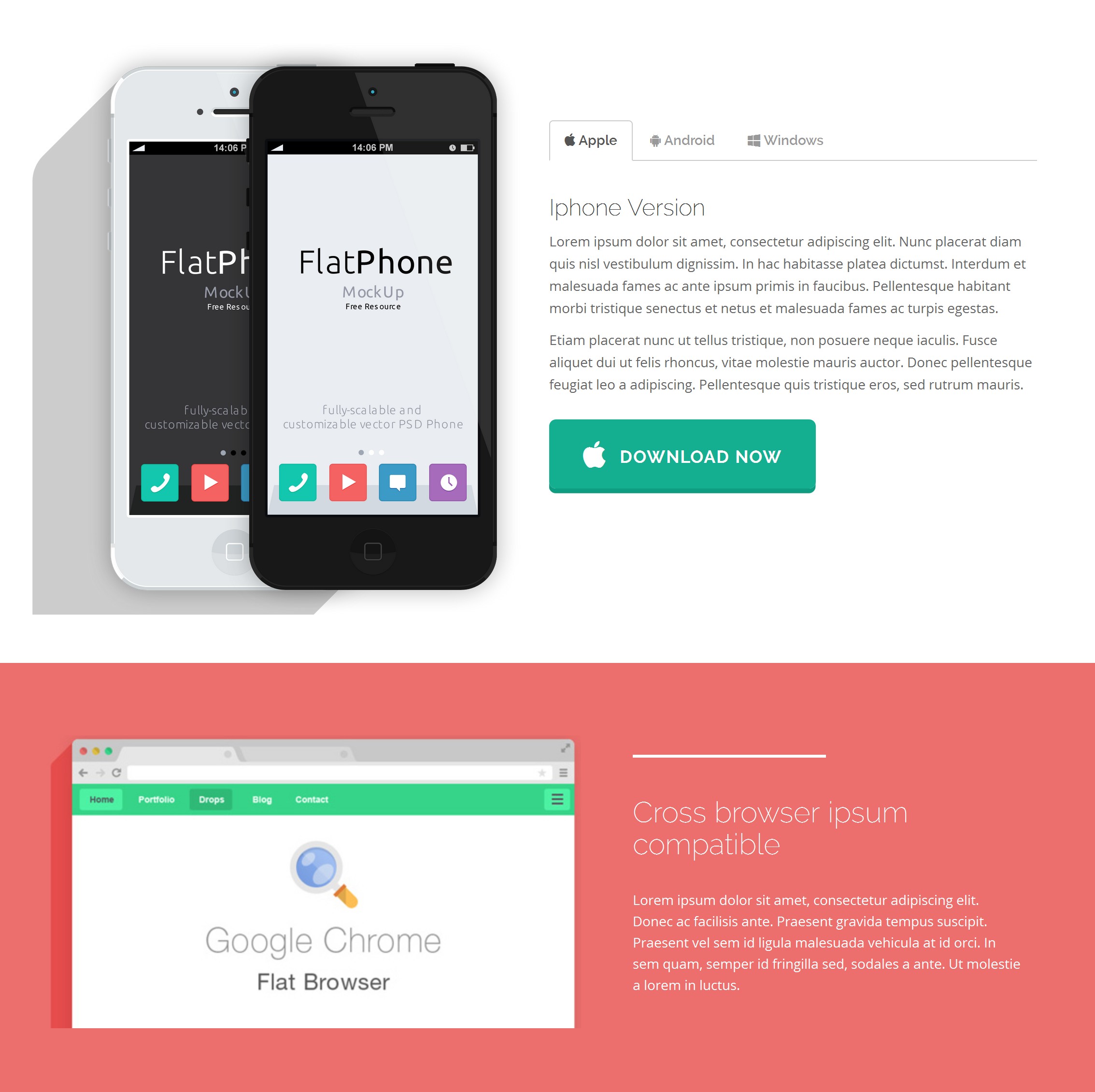 HTML5 Bootstrap Website Theme