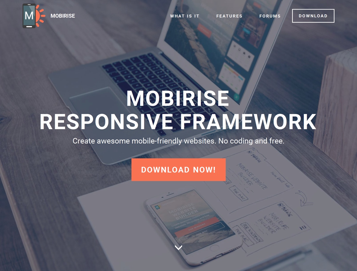 Free Responsive Site Template