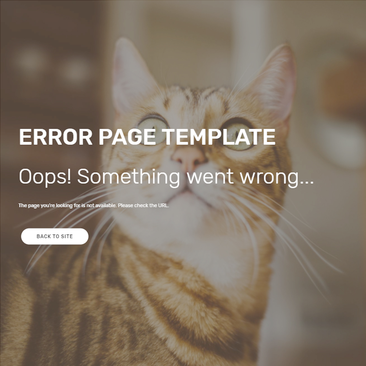 Free Download Bootstrap Error Templates