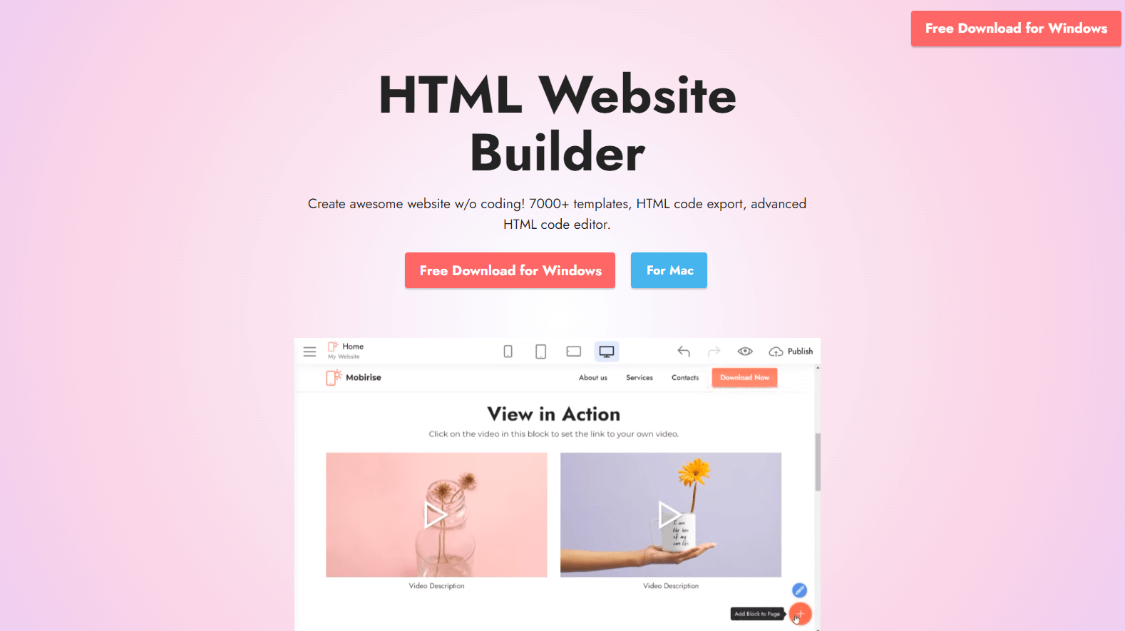  HTML Site Creator