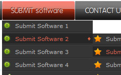 Mutli State Rollovers In Dreamweaver Animated Menu Button Only Html Code