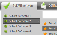 Dreamweaver Template For About Me Roll Menu Software