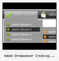 Creating An Animated Button In Dreamweaver Fold Out Menu Web