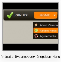 Dreamweaver Butons Menu Extensions Spry Menu Horizontal Drop Up