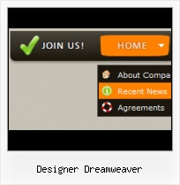 Dreamweaver Animated Buttons Create Drop Down Menus Dreamweaver 8