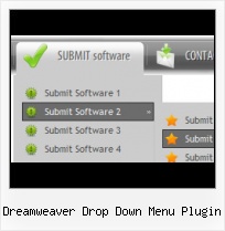 Custom Navigation Bar Dreamweaver Javascript Animated Web Template