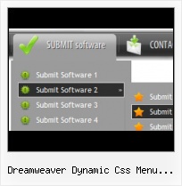 Dreamweaver Horizontal Navigation Bar Switch Menu Submenus