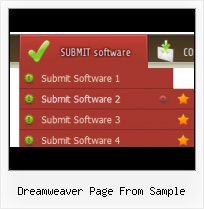 Inserting 3 State Buttons In Dreamweaver Horizontal Menu With Save Position