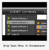 Custom Navigation Buttons In Dreamweaver Dropdown Meny Vertikal Free