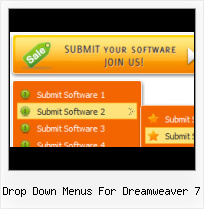 Drop Down Navigation Bar Dreamweaver Best Dreamweaver Menu Creator
