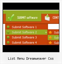 Pulldown Menu In Dreamweaver Adding Image Links In A Submenu