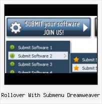 Dreamweaver Database Menu Met Submenu Horizontal Drop Up Menu